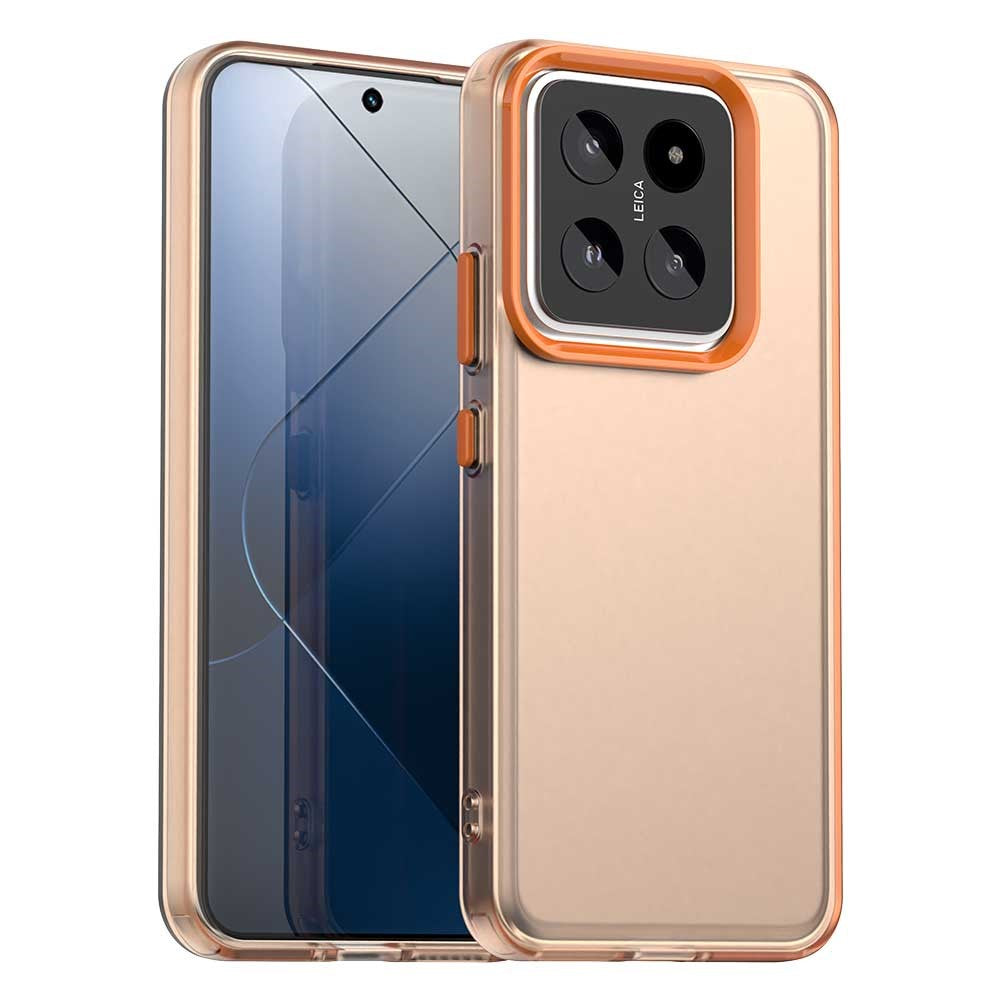 For Xiaomi 14 Pro Case PC+TPU+PET Matte Anti-Drop Phone Back Cover