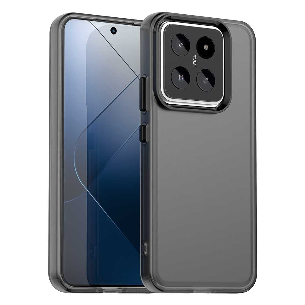 For Xiaomi 14 Pro Case PC+TPU+PET Matte Anti-Drop Phone Back Cover