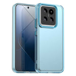 For Xiaomi 14 Pro Case PC+TPU+PET Matte Anti-Drop Phone Back Cover
