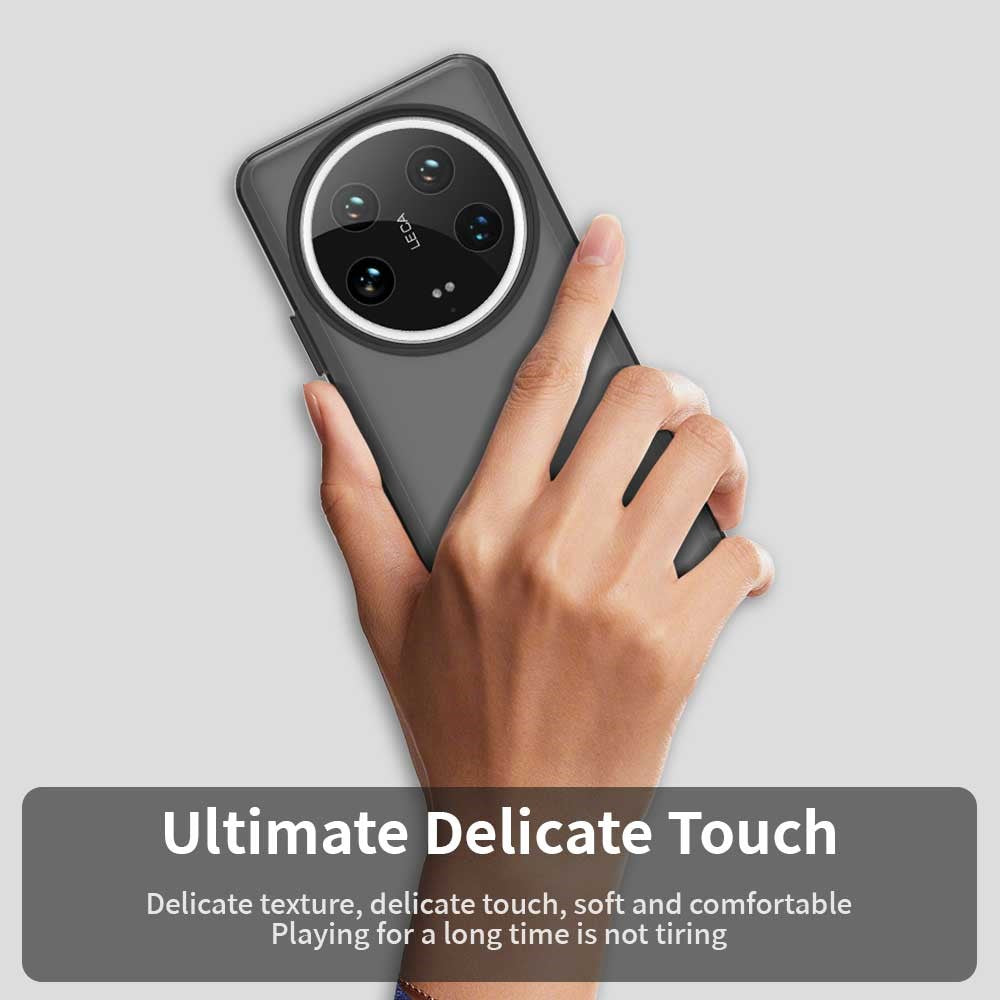 For Xiaomi 14 Ultra Case PC+TPU+PET Matte Anti-Drop Phone Back Cover