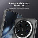 For Xiaomi 14 Ultra Case PC+TPU+PET Matte Anti-Drop Phone Back Cover