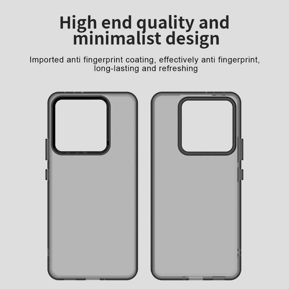 For Xiaomi 14T Case PC+TPU+PET Matte Anti-Drop Phone Back Cover