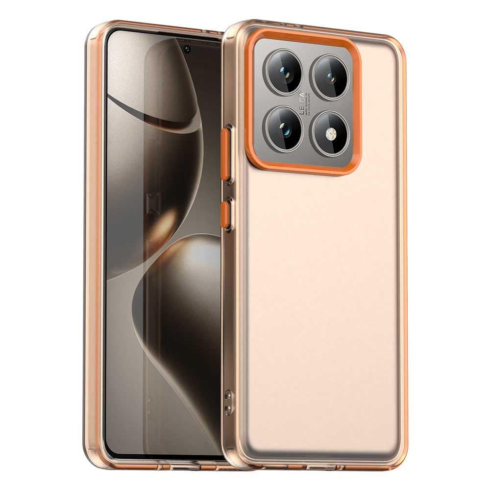 For Xiaomi 14T Case PC+TPU+PET Matte Anti-Drop Phone Back Cover