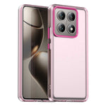 For Xiaomi 14T Case PC+TPU+PET Matte Anti-Drop Phone Back Cover
