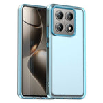 For Xiaomi 14T Case PC+TPU+PET Matte Anti-Drop Phone Back Cover