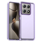 For Xiaomi 14T Case PC+TPU+PET Matte Anti-Drop Phone Back Cover