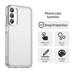 For Samsung Galaxy A05s 4G / M14 4G / F14 G4 Case PC+TPU+PET Matte Anti-Drop Phone Back Cover