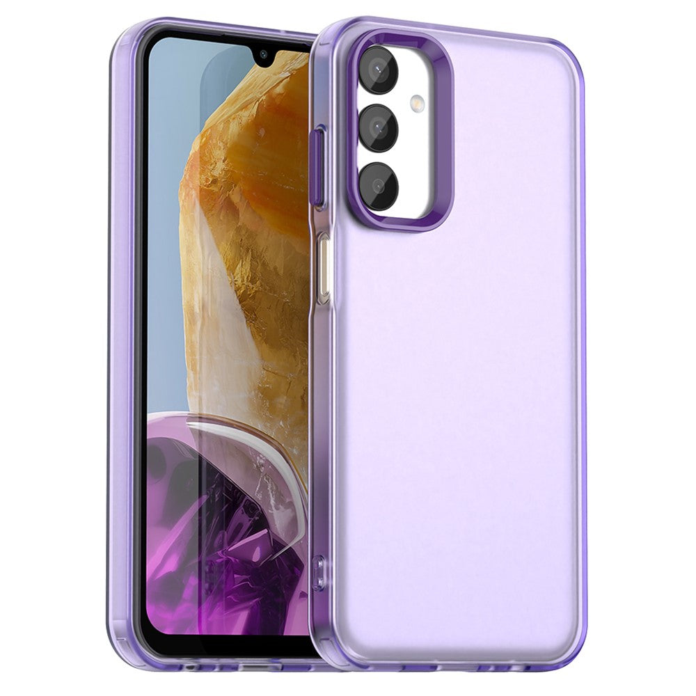 For Samsung Galaxy A05s 4G / M14 4G / F14 G4 Case PC+TPU+PET Matte Anti-Drop Phone Back Cover
