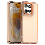Matte cover til Motorola Edge 60 Neo 5G / 50 Neo 5G / S50 5G / ThinkPhone 25 5G PC+TPU+PET Anti-Drop Telefonbagside