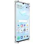 IMAK UX-4-serien genomskinligt mobilskal till Huawei P30 Pro, stötsäkert TPU-bakstycke med fyra hörn
