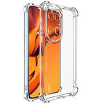 IMAK UX-4-serien genomskinligt mobilskal för Huawei P50 4G / P50E, stötsäkert TPU-bakstycke med fyra hörn