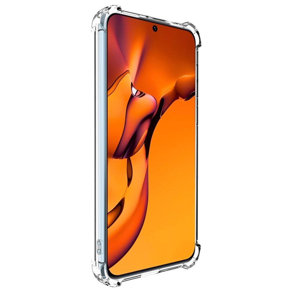IMAK UX-4-serien genomskinligt mobilskal för Huawei P50 4G / P50E, stötsäkert TPU-bakstycke med fyra hörn