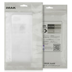 IMAK UX-4-serien genomskinligt mobilskal för Huawei P50 4G / P50E, stötsäkert TPU-bakstycke med fyra hörn