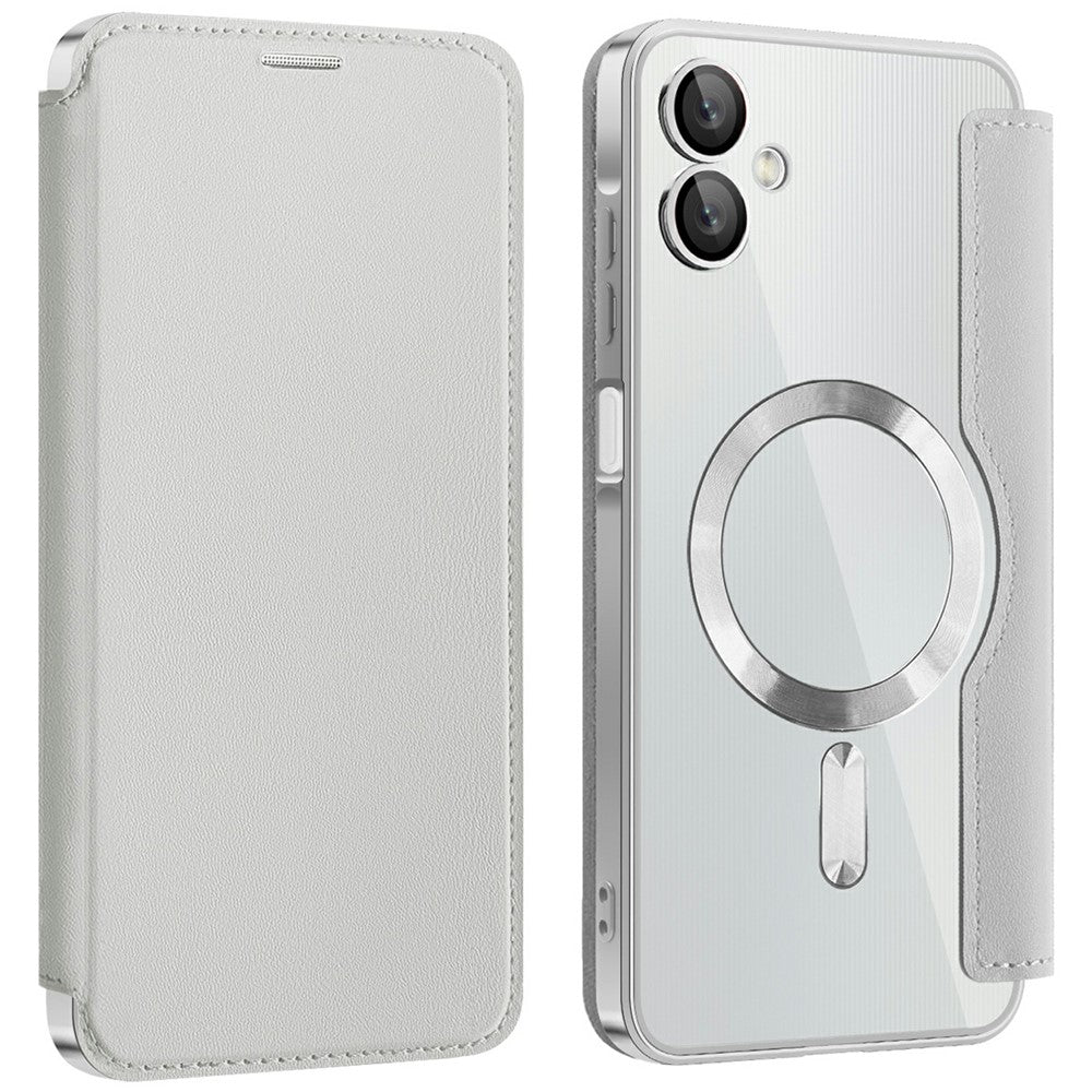 For Samsung Galaxy A06 4G Magnetic Case RFID Blocking Leather Phone Cover