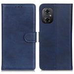 Cowhide Texture Phone Case For Xiaomi Poco M4 5G, Flip Wallet Stand Magnetic Clasp Shockproof PU Leather Phone Cover