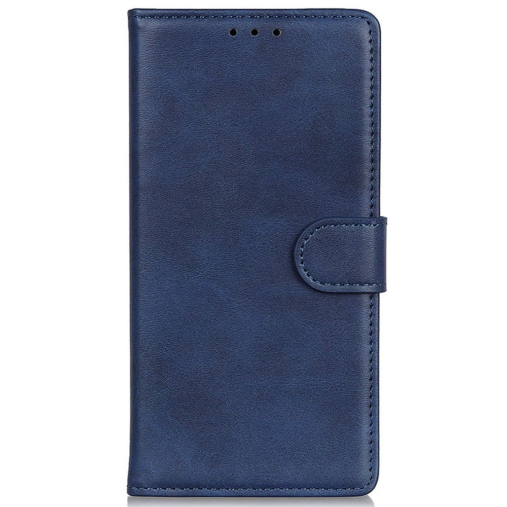 Cowhide Texture Phone Case For Xiaomi Poco M4 5G, Flip Wallet Stand Magnetic Clasp Shockproof PU Leather Phone Cover