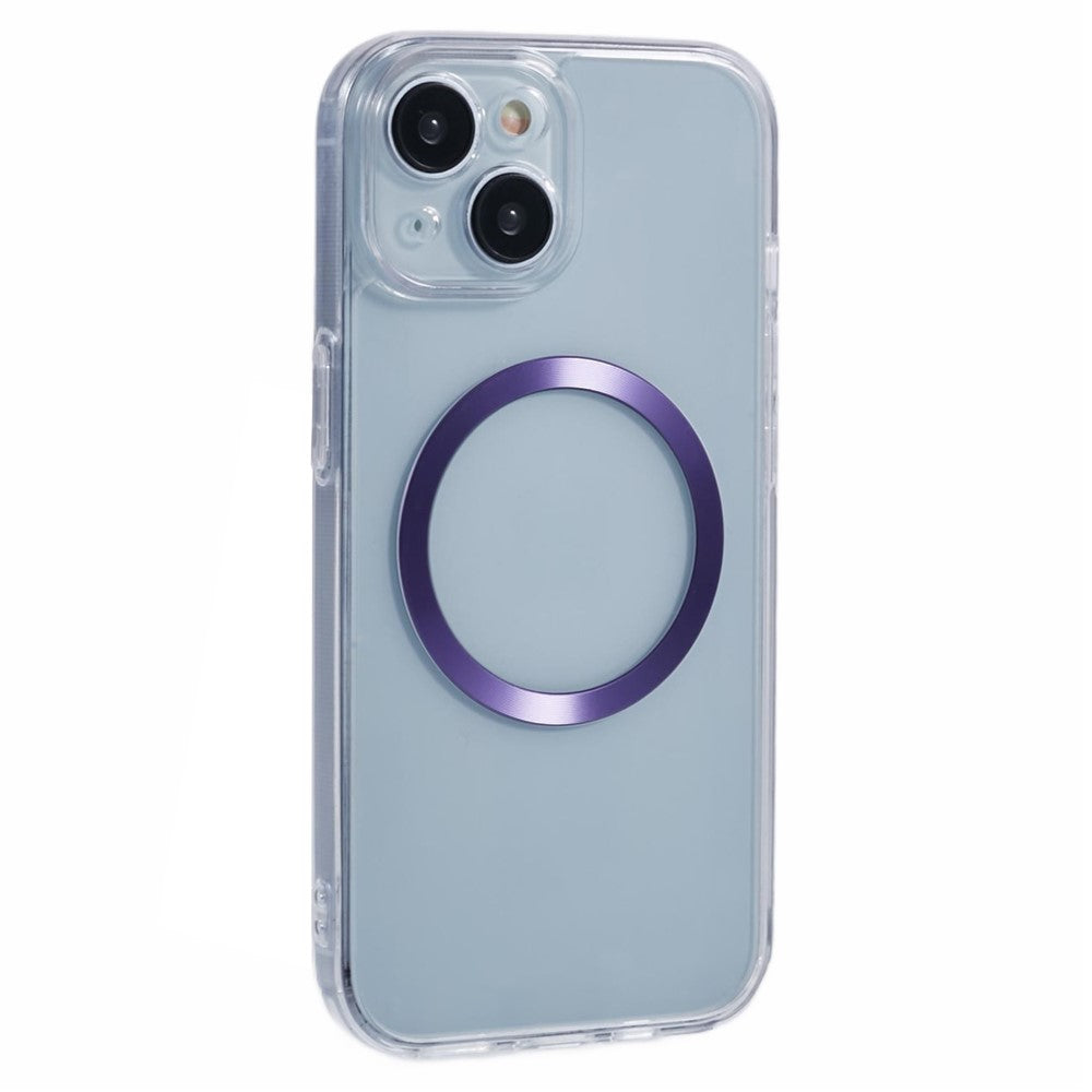 Til iPhone 14-cover kompatibelt med MagSafe CD Vein TPU+akryltelefoncover