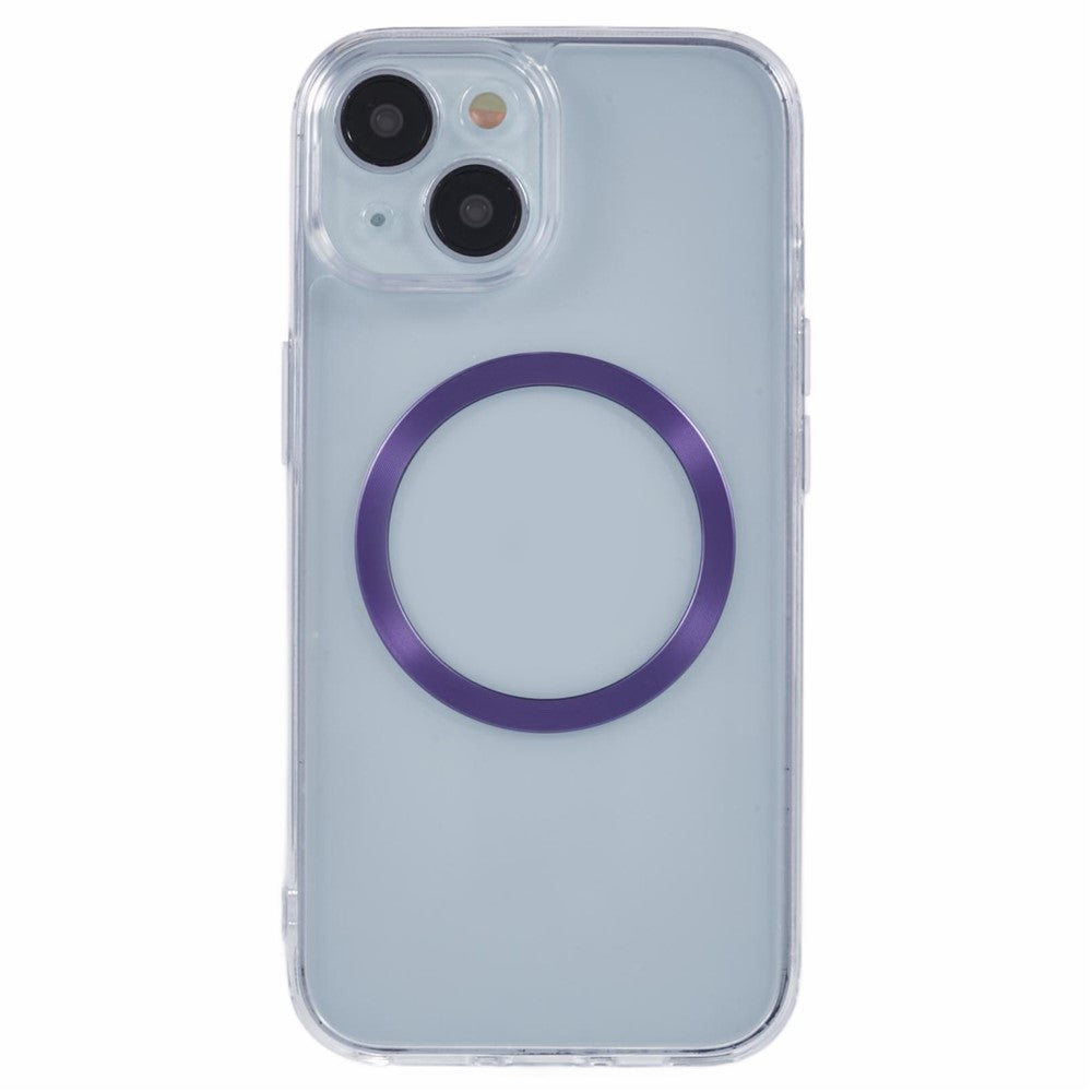 Til iPhone 14-cover kompatibelt med MagSafe CD Vein TPU+akryltelefoncover