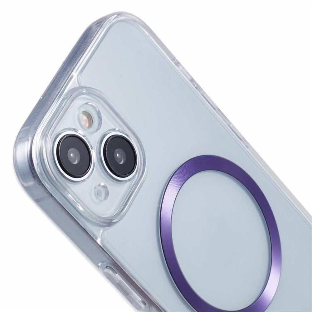 Til iPhone 14-cover kompatibelt med MagSafe CD Vein TPU+akryltelefoncover