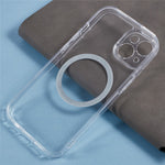 Til iPhone 14-cover kompatibelt med MagSafe CD Vein TPU+akryltelefoncover