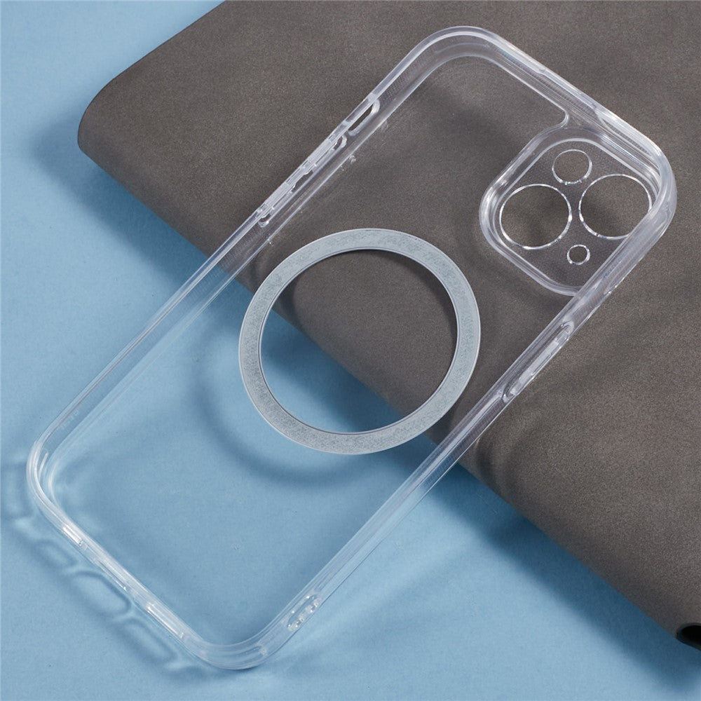 Til iPhone 14-cover kompatibelt med MagSafe CD Vein TPU+akryltelefoncover
