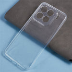For Xiaomi 15 Pro Clear Phone Case Ultra-Thin Flexible TPU Back Cover