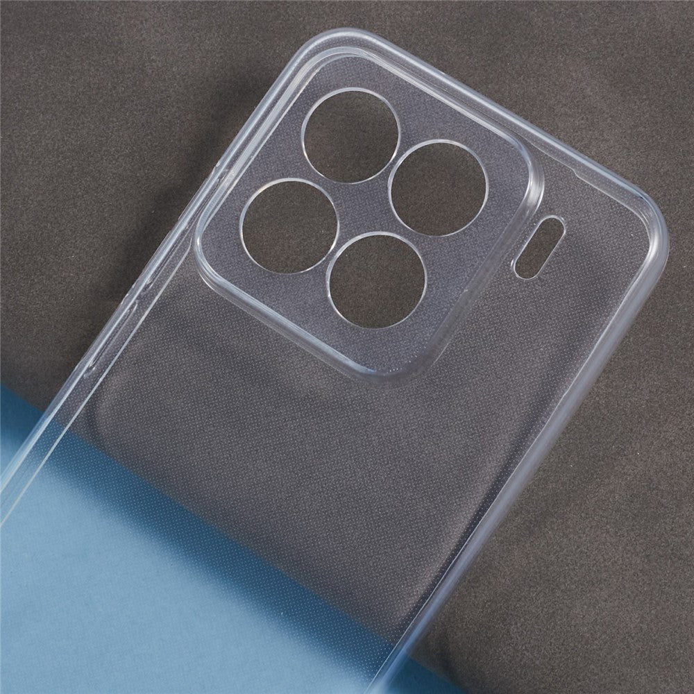 For Xiaomi 15 Pro Clear Phone Case Ultra-Thin Flexible TPU Back Cover