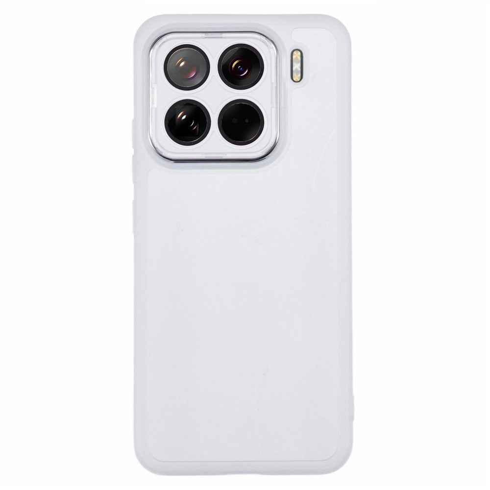 For Xiaomi 15 Pro Case Electroplated Camera Frame TPU Phone Cover