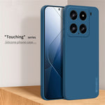 PINWUYO JK Touching Series för Xiaomi 15-skal med silkeslen touch och mjukt TPU-bakstycke