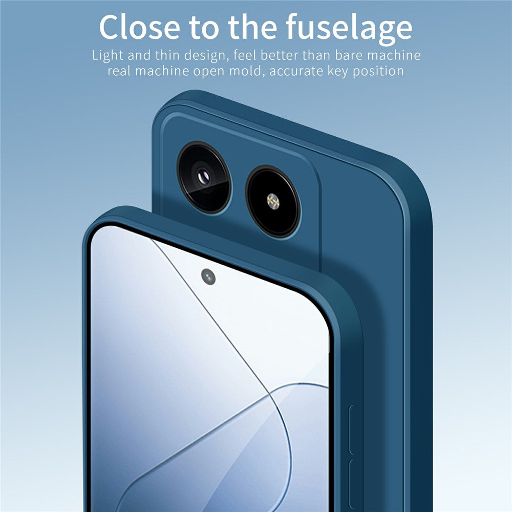 PINWUYO JK Touching Series For Xiaomi 15 Case Silky Touch Soft TPU Phone Back Cover