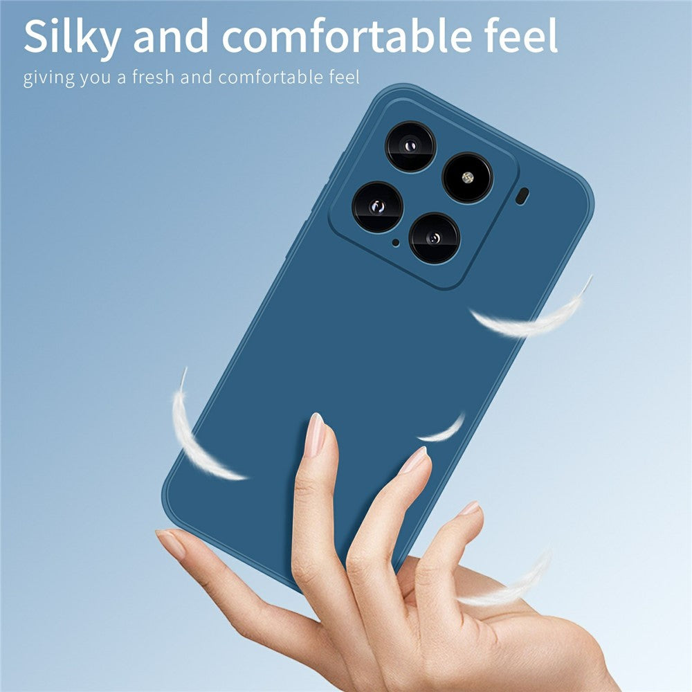 PINWUYO JK Touching Series för Xiaomi 15-skal med silkeslen touch och mjukt TPU-bakstycke
