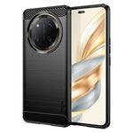 MOFI JK TPU Series-1 För Honor Magic7 Lite 5G / X9c 5G / X60 Pro 5G Skal Kolfiberstruktur TPU Mjukt mobilskal