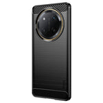 MOFI JK TPU Series-1 För Honor Magic7 Lite 5G / X9c 5G / X60 Pro 5G Skal Kolfiberstruktur TPU Mjukt mobilskal
