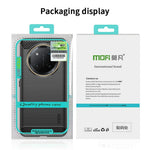 MOFI JK TPU Series-1 För Honor Magic7 Lite 5G / X9c 5G / X60 Pro 5G Skal Kolfiberstruktur TPU Mjukt mobilskal