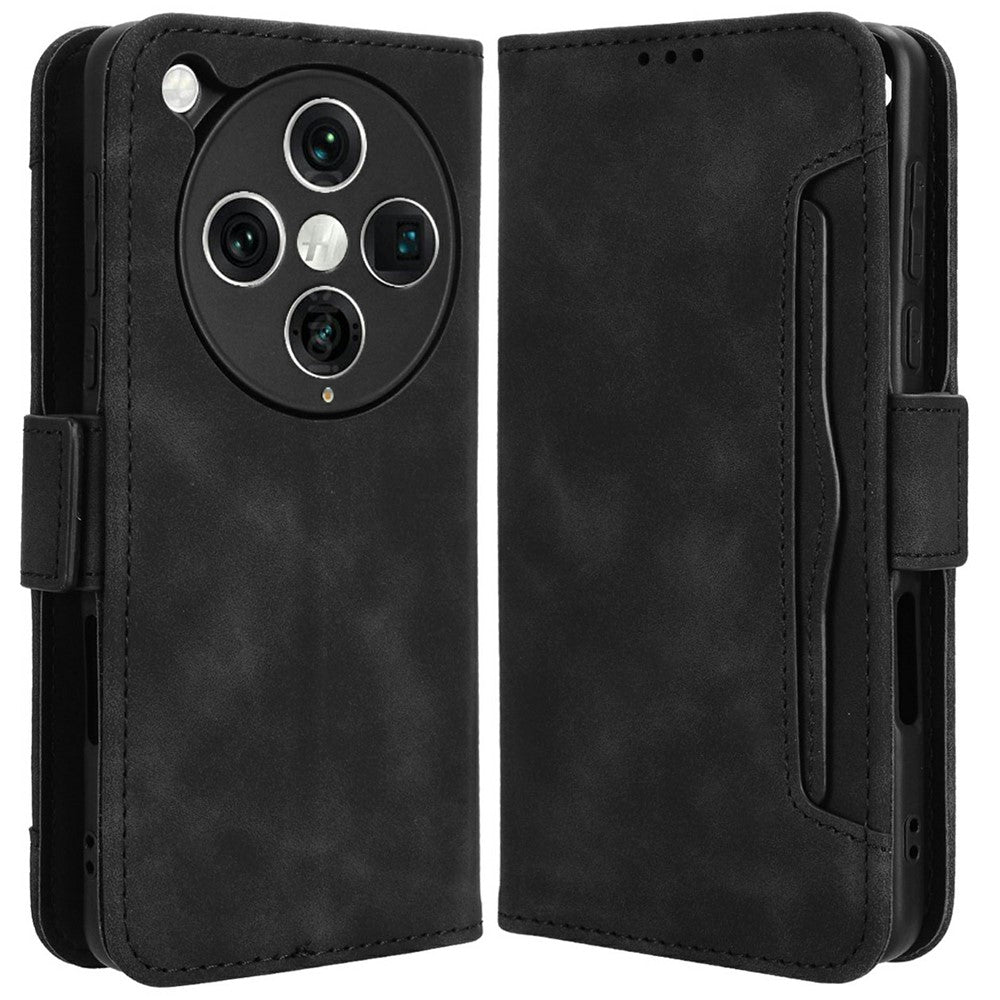For Oppo Find X8 Pro 5G Leather Case Phone Wallet Cover with Multiple Card Slots