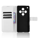 For Oppo Find X8 Pro 5G Case PU Leather Diamond Texture Wallet Phone Cover
