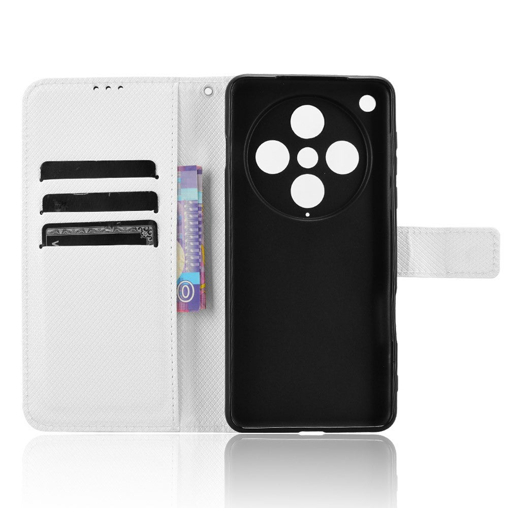For Oppo Find X8 Pro 5G Case PU Leather Diamond Texture Wallet Phone Cover