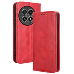 For OnePlus 13 Leather Case Wallet Stand Retro Texture Phone Cover