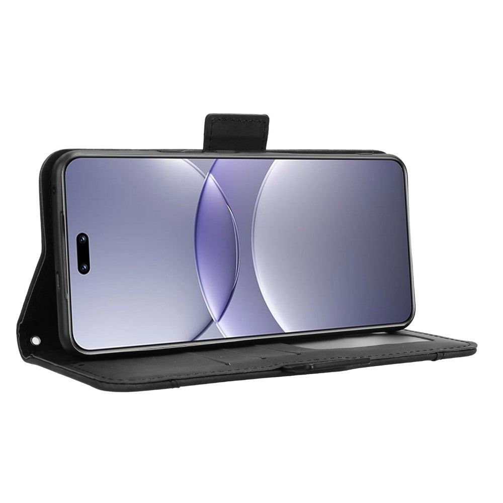 Läderfodral för Huawei Nova 13 Pro 5G, plånboksfodral med flera kortplatser