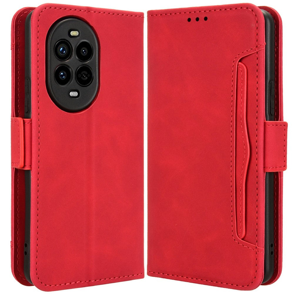 For Huawei nova 13 Pro 5G Leather Case Phone Wallet Cover with Multiple Card Slots