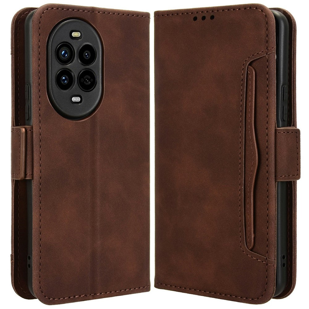 For Huawei nova 13 Pro 5G Leather Case Phone Wallet Cover with Multiple Card Slots