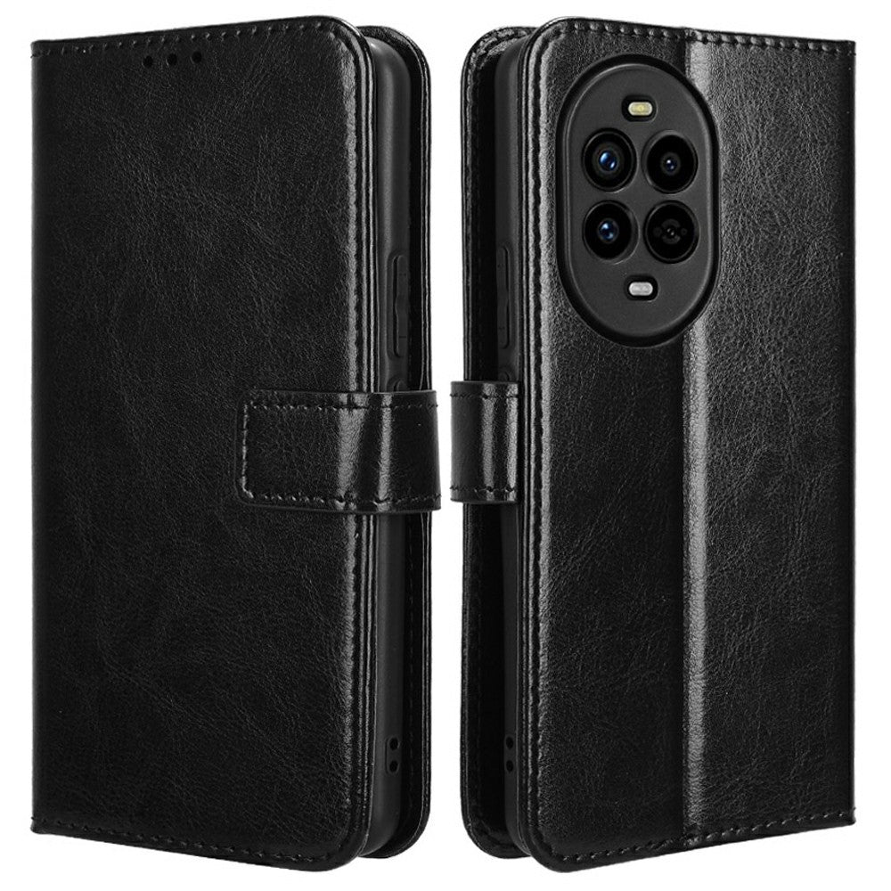For Huawei nova 13 Pro 5G Case Crazy Horse Texture PU Leather Phone Wallet Cover