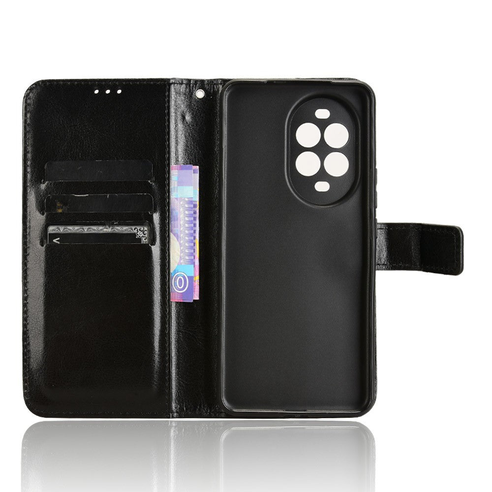 For Huawei nova 13 Pro 5G Case Crazy Horse Texture PU Leather Phone Wallet Cover