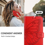 For Xiaomi Redmi Note 14 Pro+ 5G / Note 14 Pro 5G / Poco X7 5G Wallet Case with Wrist Strap Butterfly Imprint Leather Phone Cover