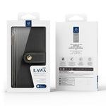 DUX DUCIS For Samsung Galaxy S25+ Case  Lawa Series Detachable Magnetic Cowhide Leather Cover Zipper Wallet