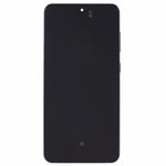 Til Samsung Galaxy S21 FE 5G G990 Grade C OLED skærm- og digitizer-enhed + ramme (uden logo)