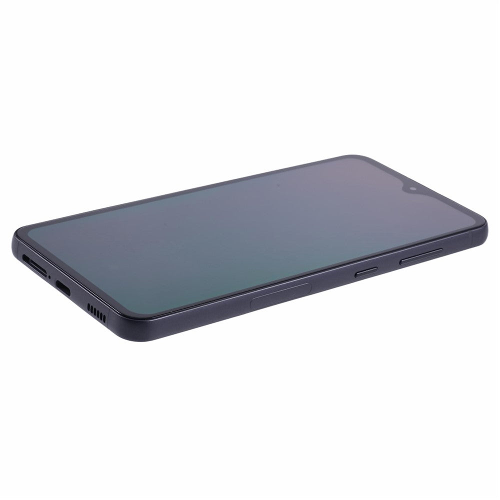 Til Samsung Galaxy S21 FE 5G G990 Grade C OLED skærm- og digitizer-enhed + ramme (uden logo)