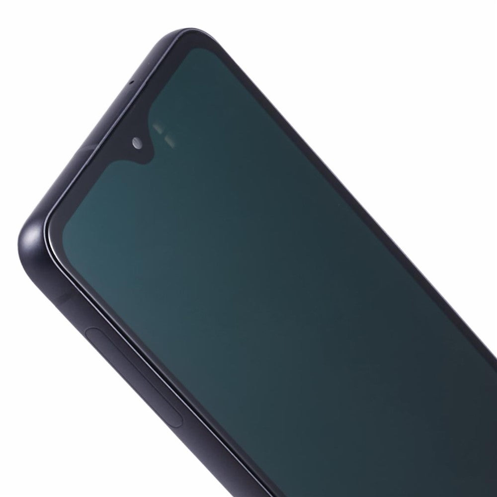 Til Samsung Galaxy S21 FE 5G G990 Grade C OLED skærm- og digitizer-enhed + ramme (uden logo)