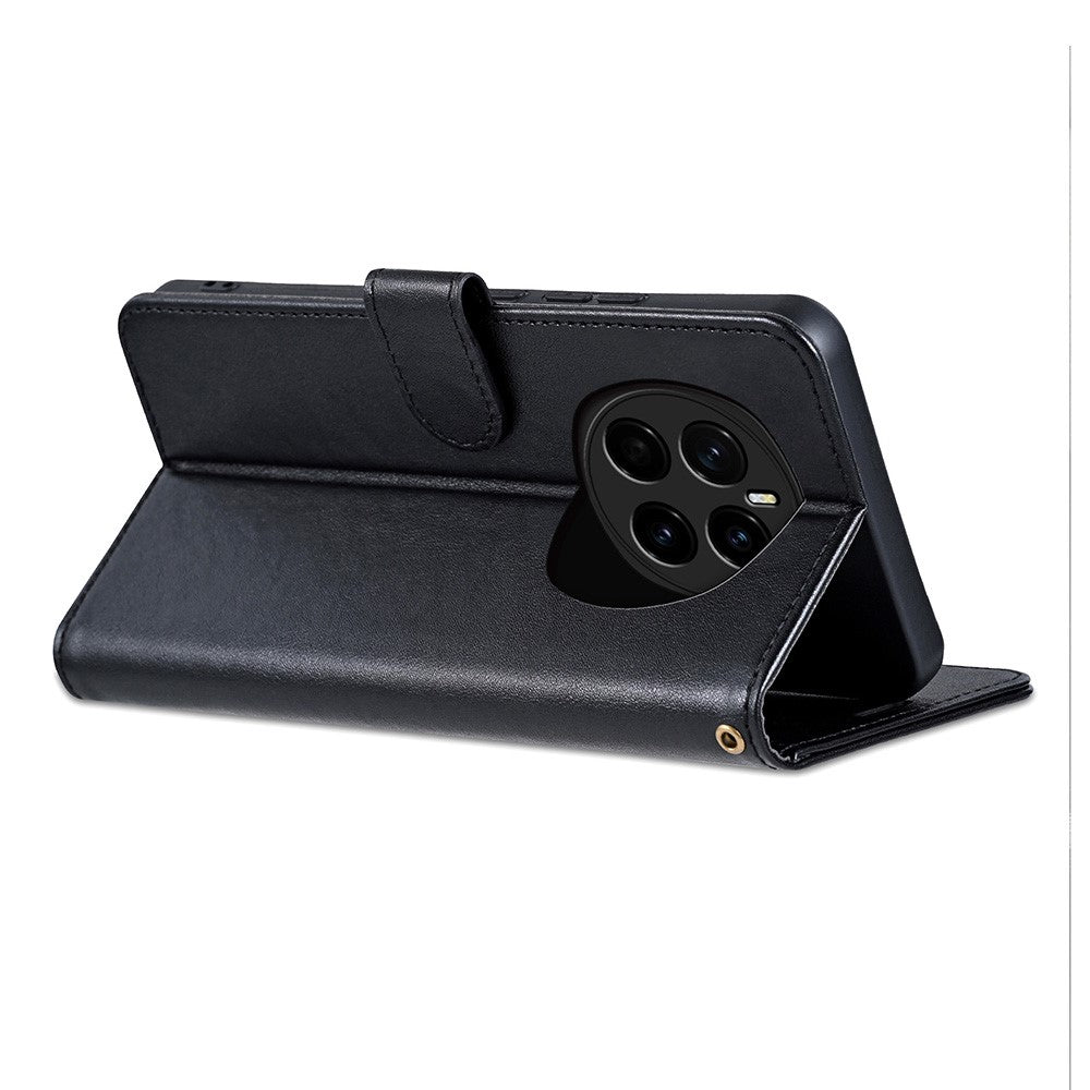 AZNS For Honor Magic7 5G Case Anti-Scratch PU Leather Stand Wallet Phone Cover