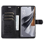 AZNS For Honor Magic7 Pro 5G Case Anti-Scratch PU Leather Stand Wallet Phone Cover